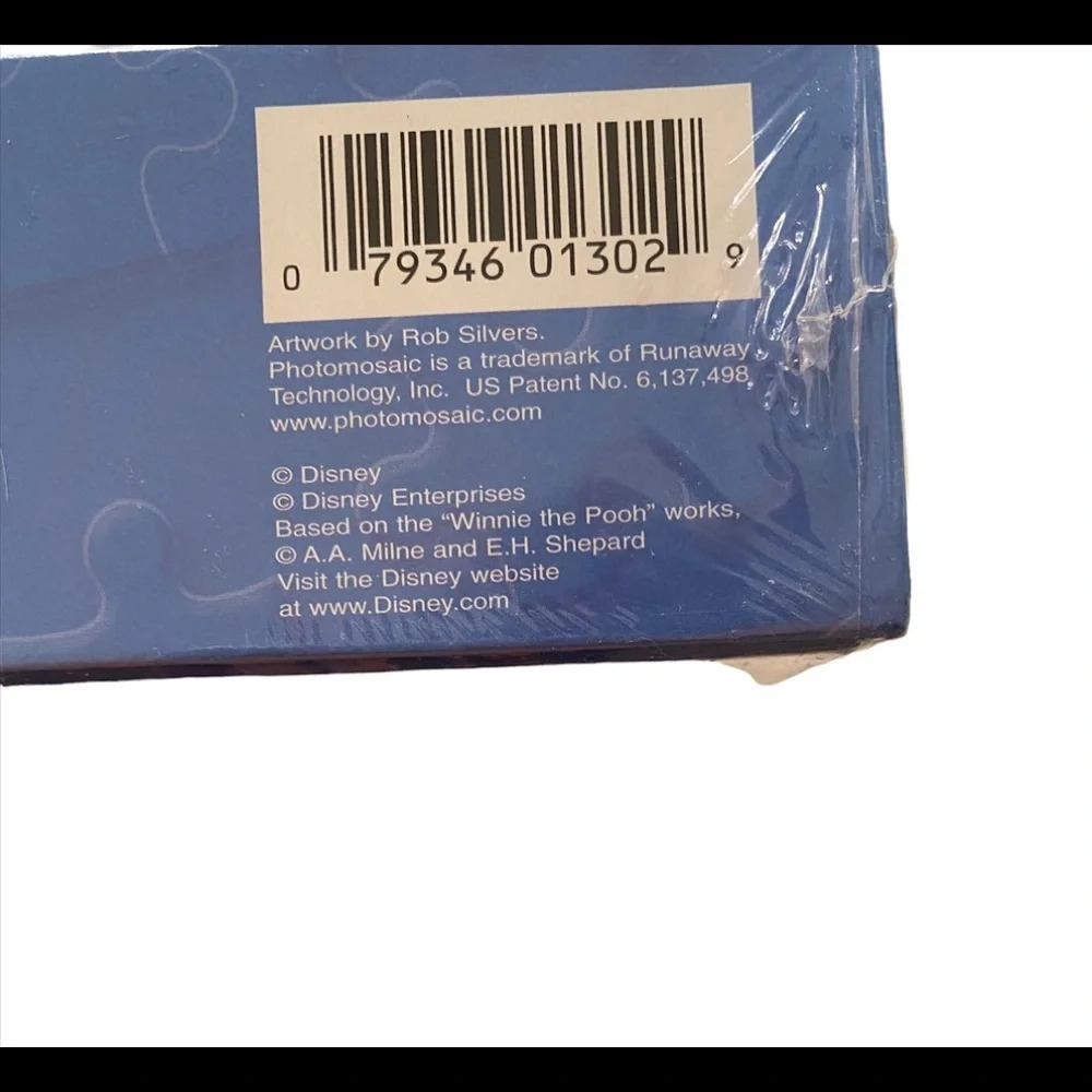 New Sealed In Plastic Disney Photomosaics Winnie The Pooh Puzzle - Picture 4 of 4